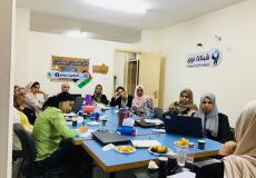 ورشة عمل نظمتها مؤسسة فلسطينيات حول أهمية العمل النسائي في الاحزاب السياسية