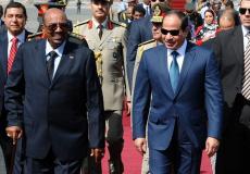 الرئيس المصري والرئيس السوداني عام 2016
