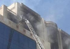 حريق منزل - ارشيف