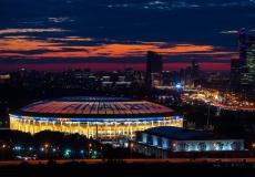 ملعب لوجنيكي  الذي سيجمع المنتخبين الفرنسي والكرواتي في نهائي مونديال روسيا