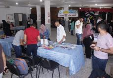 افتتاح معرض خبايا شبابية في غزة