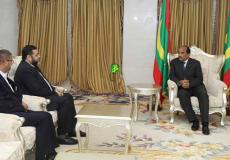 وفد حركة حماس  الرئيس الموريتاني محمد ولد عبد العزيز 