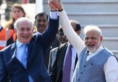 بنيامين نتنياهو و ناريندرا مودي