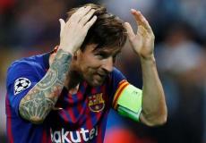 قائد برشلونة ليونيل ميسي 