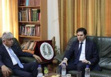 مجدلاني يطلع القنصل اليوناني على آخر المستجدات السياسية