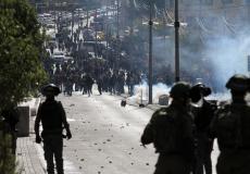 اصابات في مواجهات مع الاحتلال بالضفة 