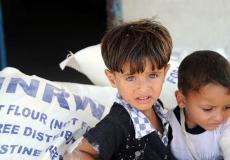 لاجئون فلسطينيون -ارشيف-