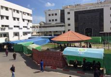 رغم اجراءات الاحتلال, الاستعدادات تجري في مستشفيات غزة لمسيرة العودة الكبرى