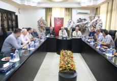 جامعة الأزهر-غزة تستقبل الدكتور المهندس يحيى السراج رئيس بلدية غزة وأعضاء المجلس البلدي