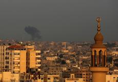 قصف غزة اليوم