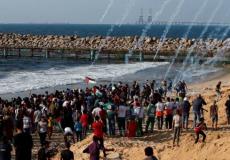 حراك بحري في غزة 
