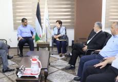 وزارة الصحة والمستشفى الأهلي العربي يبحثان سبل تعزيز التعاون المشترك