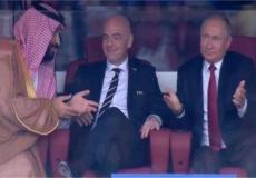 مسؤول روسي يكشف سر إيماءات بوتين لابن سلمان بافتتاح المونديال