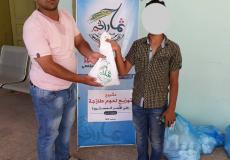 ثمار الخير توزع 370 كيلو من اللحوم الطازجة على الأسر المستورة