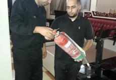 الأمن والسلامة برفح ينظم جولة تفتيش على المناجر والورش