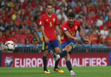 لاعب المنتخب الإسباني أسينسو 