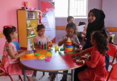 رياض الأطفال بغزة