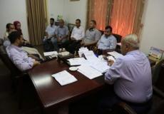 الشؤون الاجتماعية في غزة تلتقى بمؤسسة امان