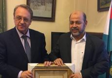 وفد من حماس برئاسة أبو مرزوق في موسكو