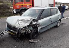 حادث سير ذاتي في رام الله - توضيحية