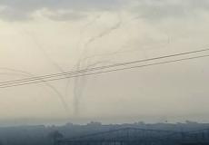 قذائف القبة الحديدية على حدود قطاع غزة