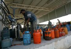 هيئة البترول في غزة تتحفظ على كميات غاز الطهي