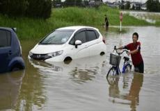 الأمطار في اليابان 