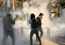 تظاهرات إيران اندلعت في مدن عدة