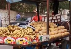 الباعة المتجولين في غزة - أرشيفية