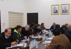 اجتماع أعضاء الهيئة التأسيسية لشركة كهرباء محافظة قلقيلية