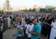 صلاة عيد الأضحى في غزة