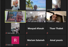 عورتاني يلتقي طلبة الثانوية العامة في بلدة "عزون عتمة" عن بعد