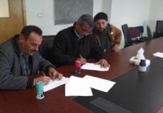 بلدية الزبابدة وشركة التميز توقعان عقد مشروع الصرف الصحي المرحلة الأولى