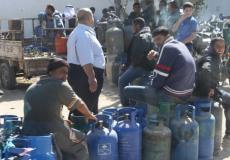 الغاز في غزة  - ارشيفية -