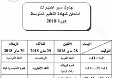 توقعات امتحان شهادة التعليم المتوسط 2019 في الجزائر