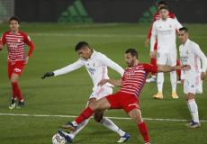 فوز صعب لريال مدريد على غرناطة