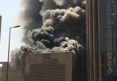 حريق بنك الكويت 