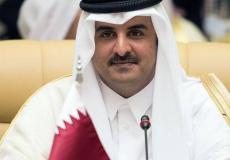 أمير قطر تميم بن حمد آل ثاني .
