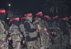 استنفار عسكري لكتائب المقاومة الوطنية على حدود القطاع