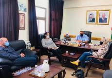 دودين يستقبل وفداً من الصليب الأحمر الدولي