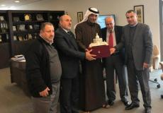 وفد وزارة الأوقاف والشؤون الدينية، مع القنصل العام للمملكة العربية السعودية في الأردن صالح البديوي
