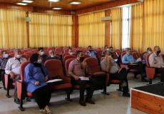 رواجبة يترأس الاجتماع الدوري للجنة السير في قلقيلية