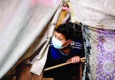 تفشي فيروس كورونا في غزة 