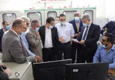 توقيع اتفاقية تشغيل محطة صرة الكهربائية غرب نابلس