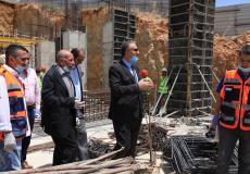 عساف يشيد بجهود إنشاء مبنى المطبعة الوطنية في رام الله