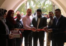 بلدية غزة ووزارة الأسرى تفتتحان معرضا للصور والرسوم الوطنية