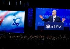 نتنياهو في مؤتمر "أيباك" الذي نظم عام 2018