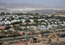 الاستيطان في الضفة الغربية- أرشيفية