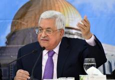 الرئيس الفلسطيني محمود عباس المجلس المركزي