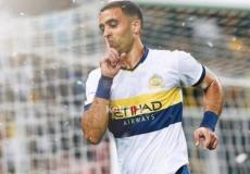 حقيقة اعتزال مهاجم النصر حمدالله اللعب